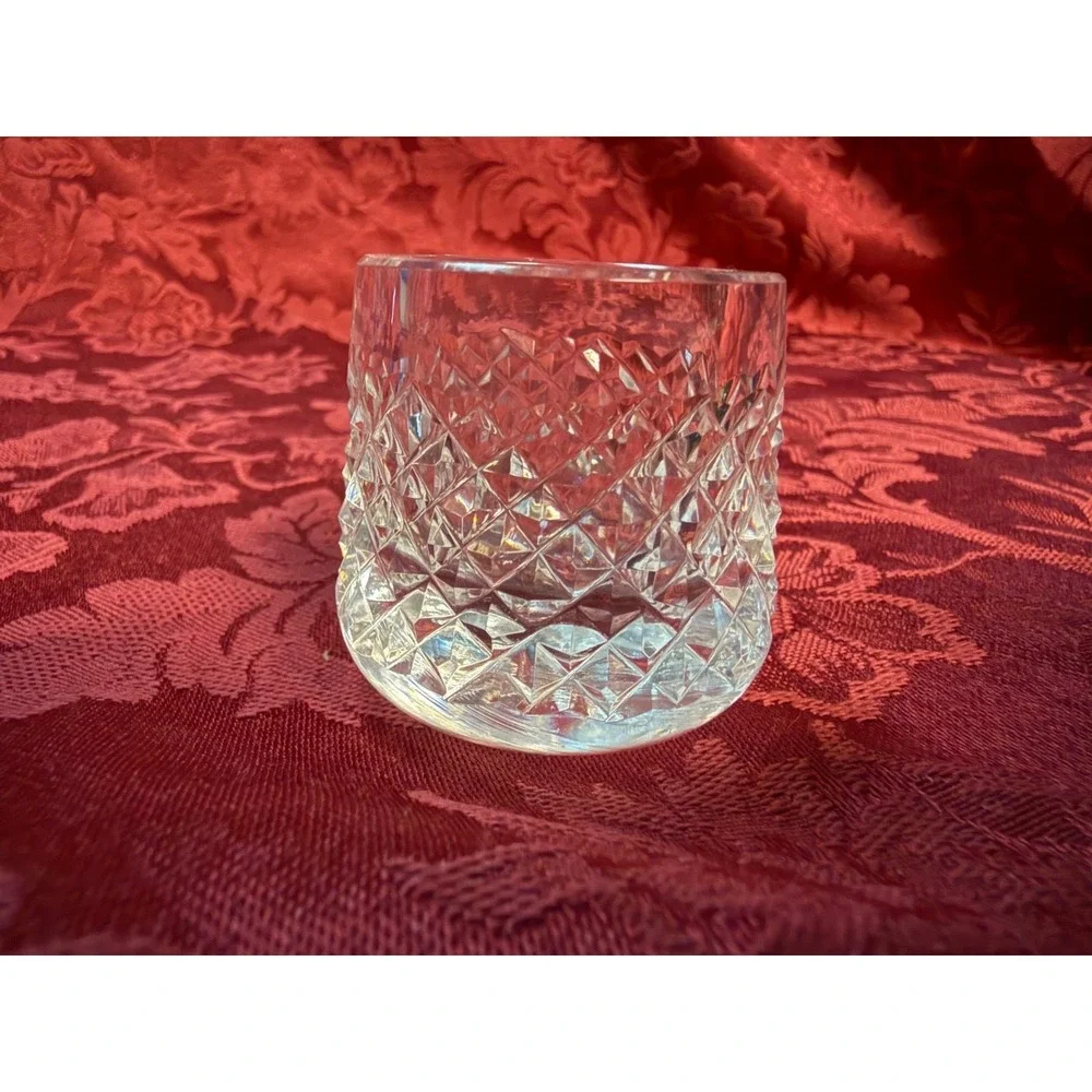 Vintage crystal sugar dish